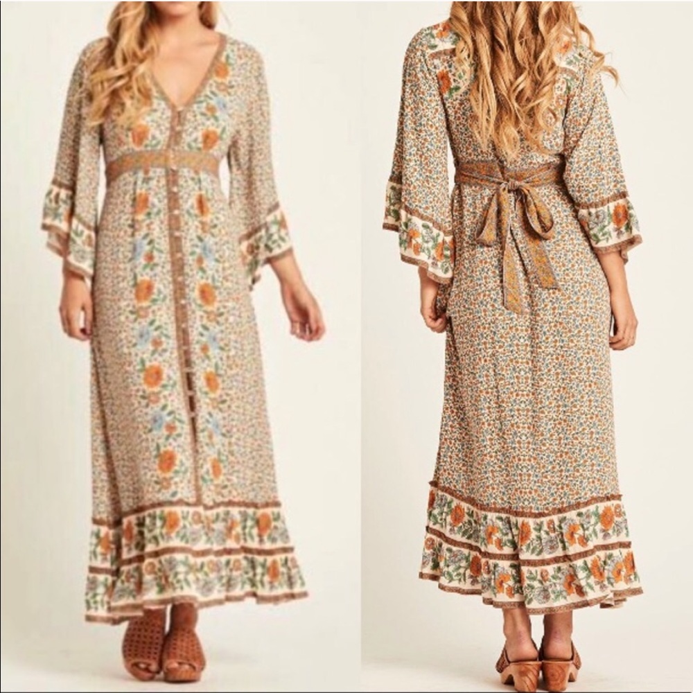 5โญ๏ธ FAV BESTSELLER Boho Hippie Gypsy Ophelia Dress - Picture 2 of 5